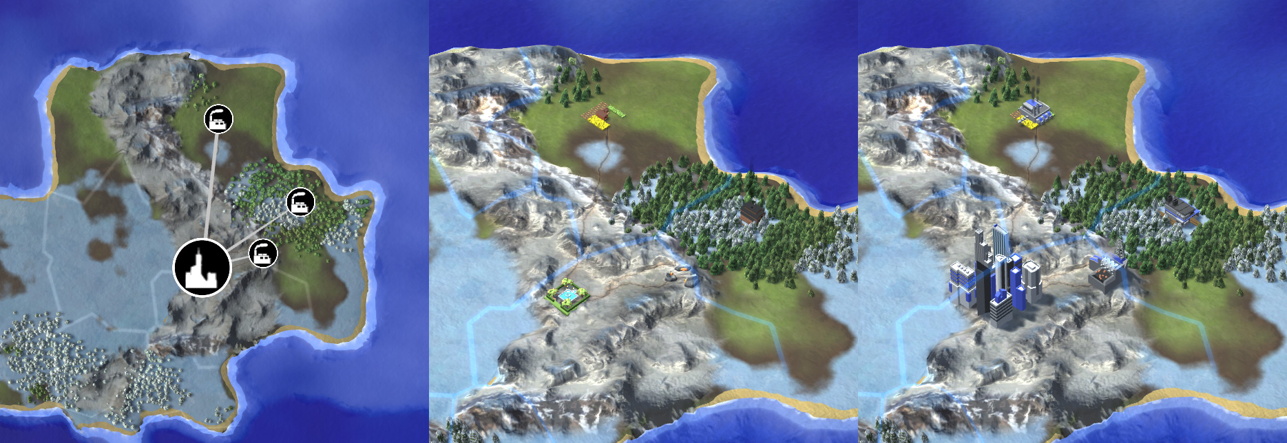 City and Industry Sites