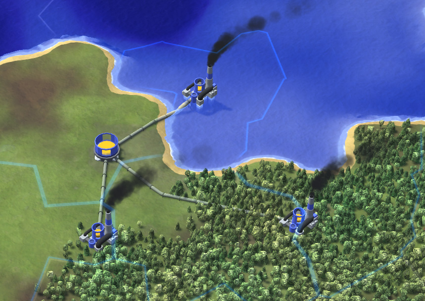 Refineries